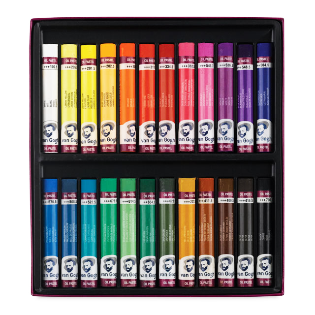 van gogh oil pastels