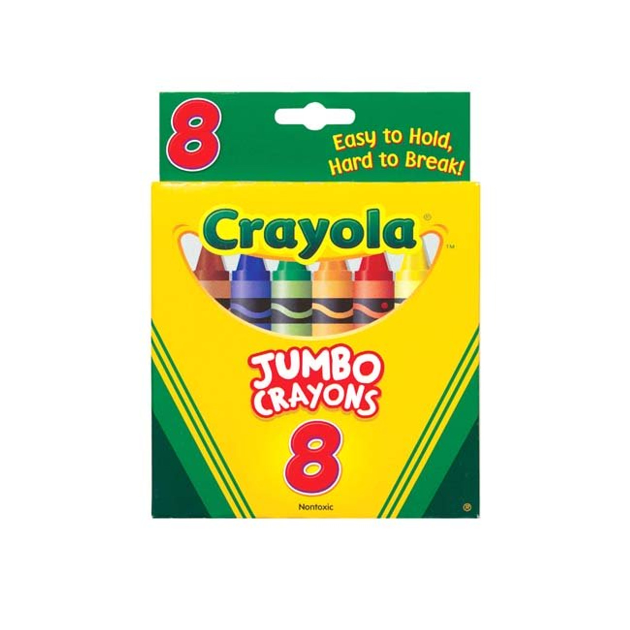 Crayola Crayons, Jumbo - 8 crayons