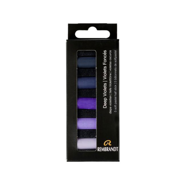 Rembrandt Soft Pastels Deep Violets Set