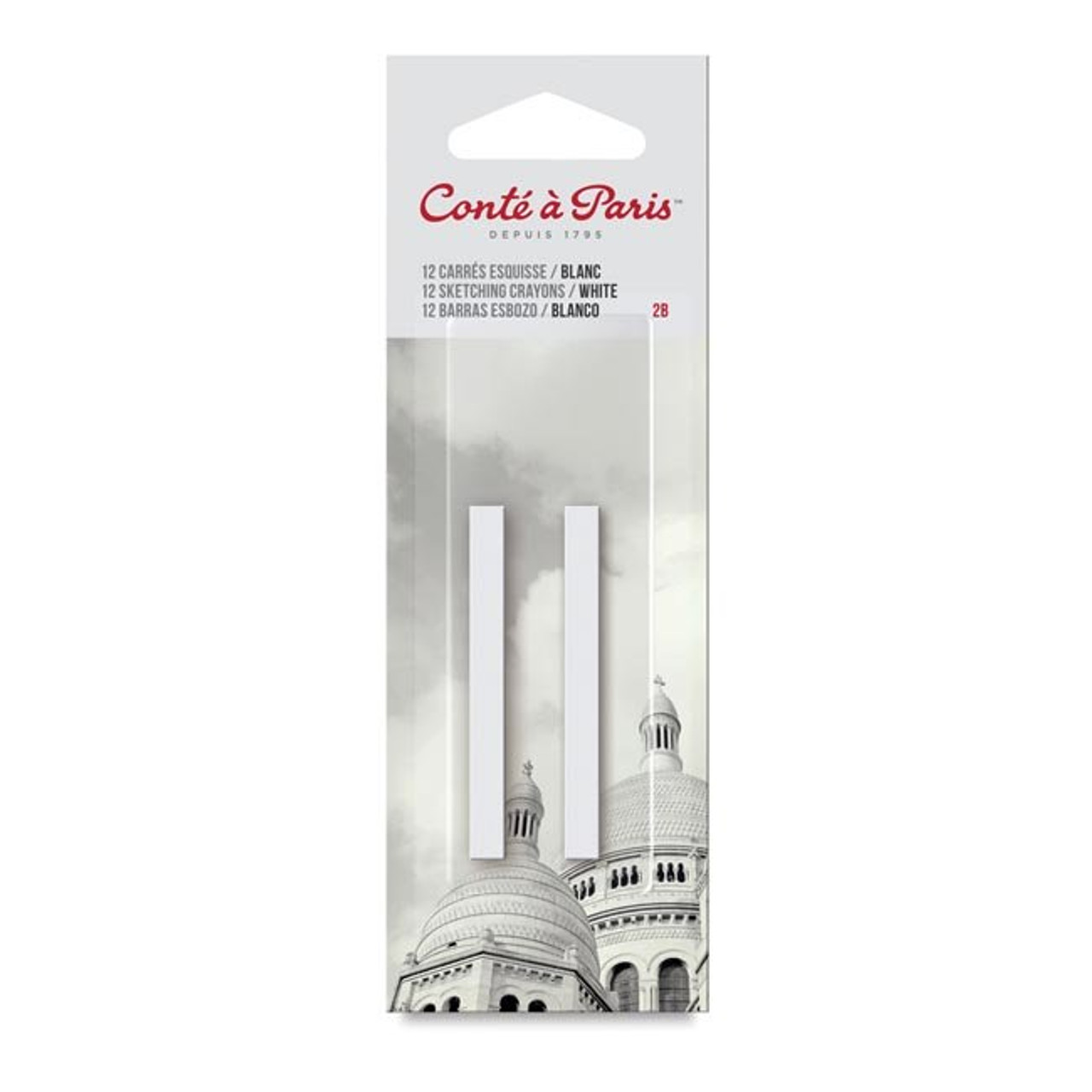 Conte a Paris White Conte Crayons - Artist & Craftsman Supply