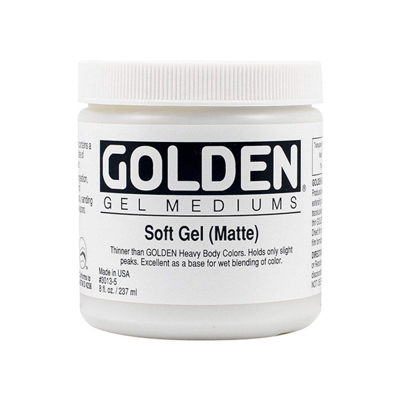 Golden Medium - Soft Gel Gloss - 8-ounce Jar - Craft Warehouse