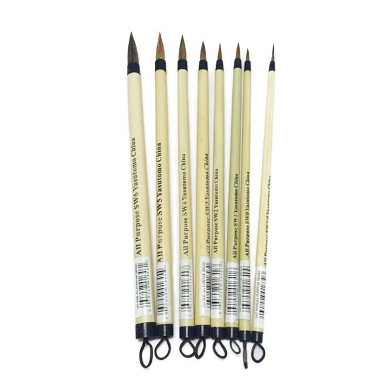 Yasutomo Professional Grade Calligraphy Brushes