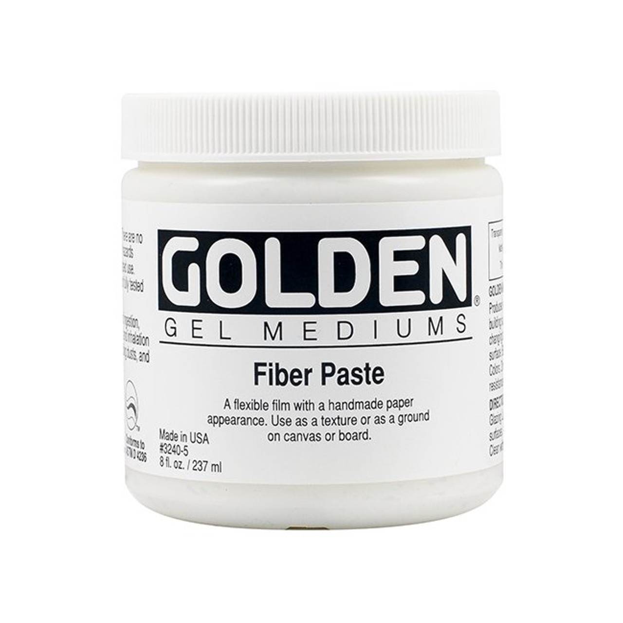  Golden Artist Colors - Hard Molding Paste - 8 oz Jar