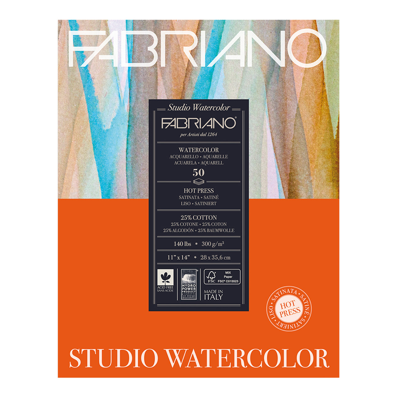 Fabriano Studio Watercolor Pads