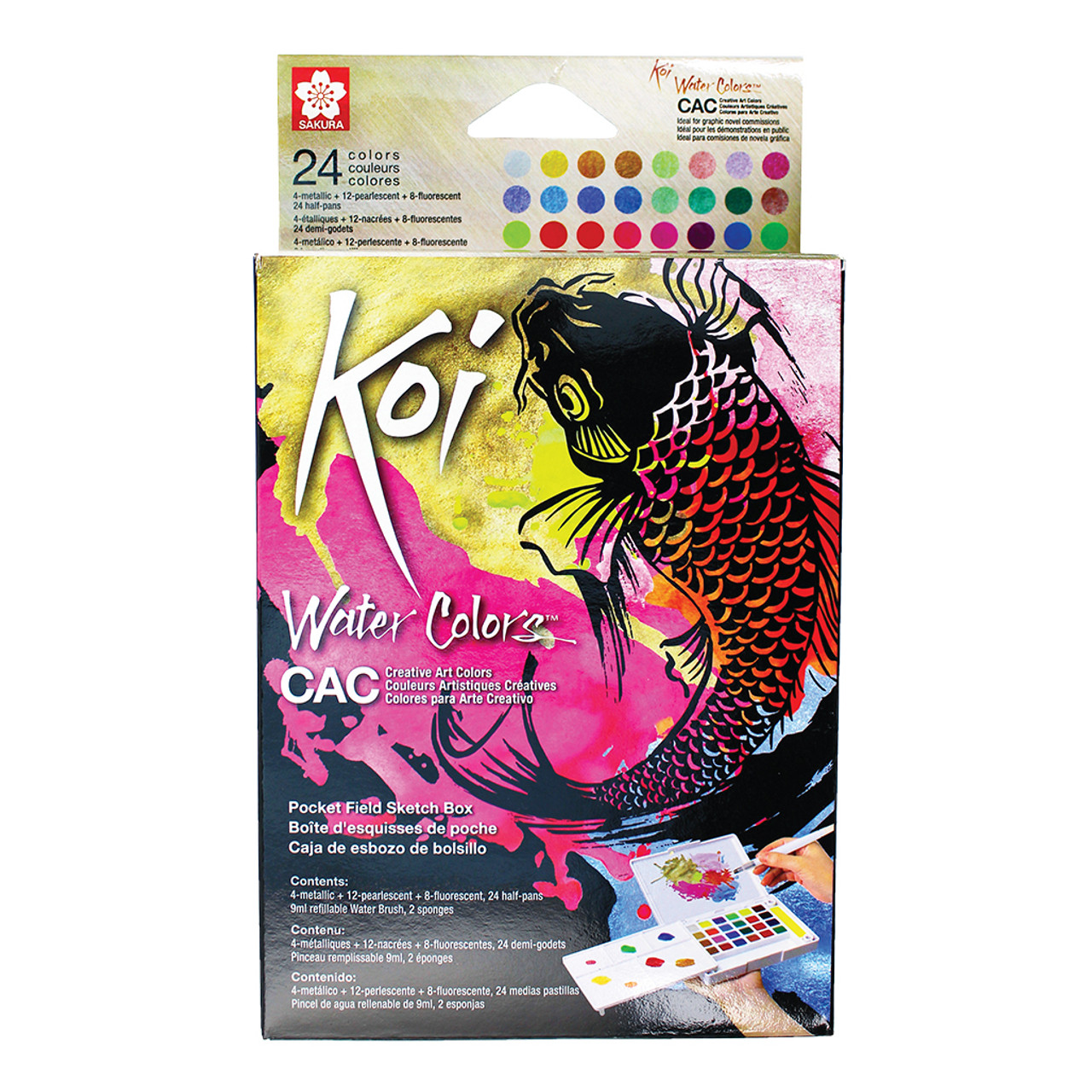 Koi Creative Art Colors Watercolor Sets