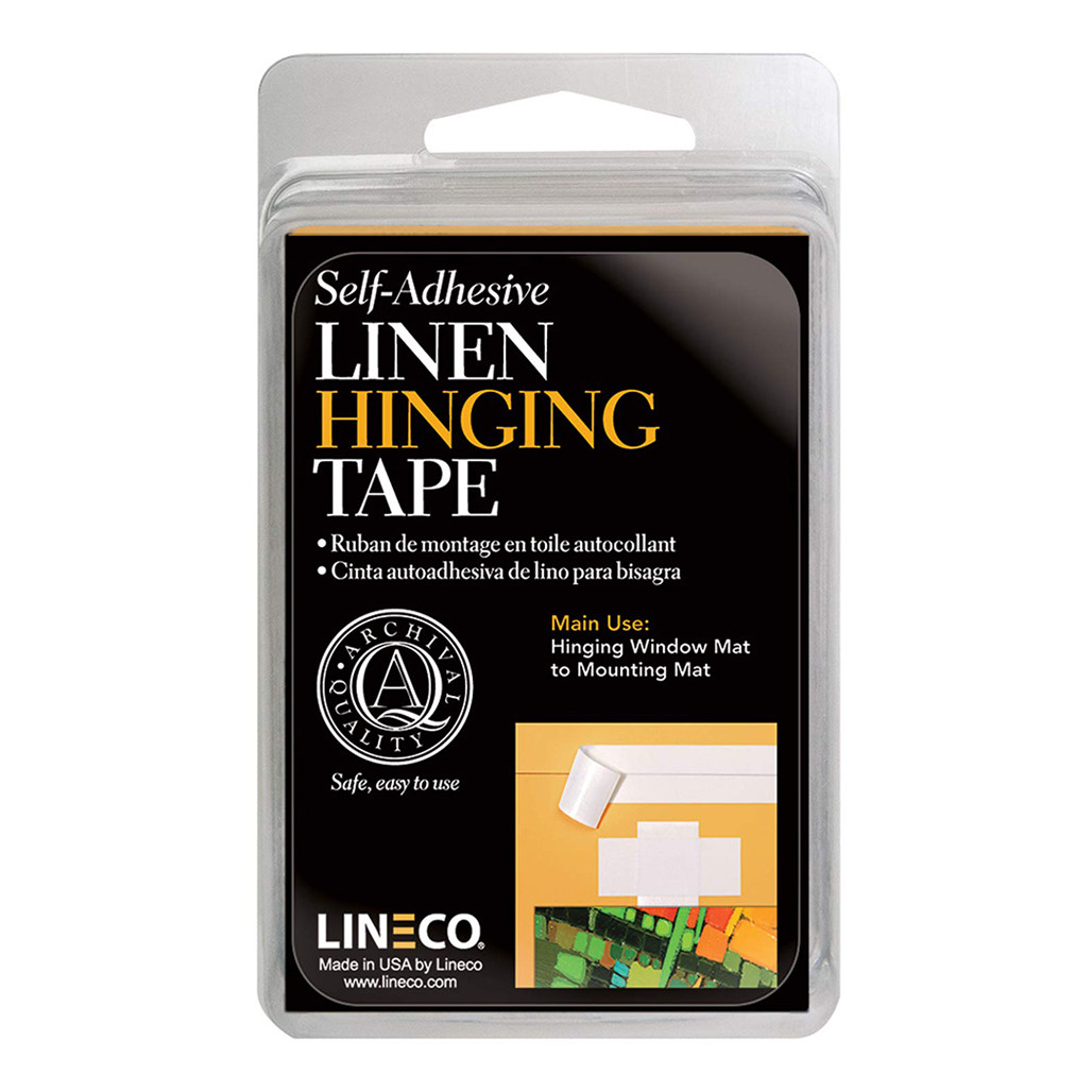 Lineco SelfAdhesive Hinging Tape Artist & Craftsman Supply