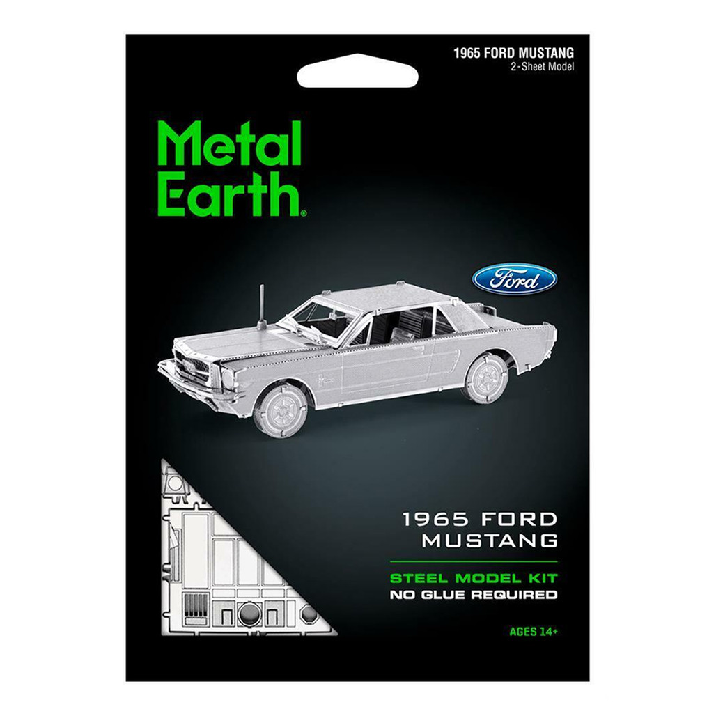 Metal Earth Ford Mustang 3D Metal Model Kit