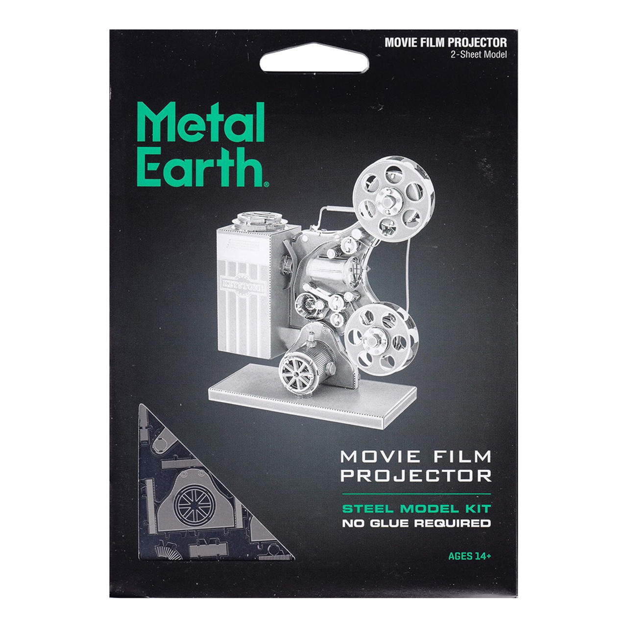 Metal Earth Movie Film Projector 3D Metal Model Kit