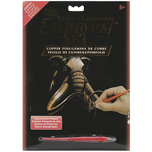Woolly Mammoth Engraving Art Set Artist & Craftsman Supply