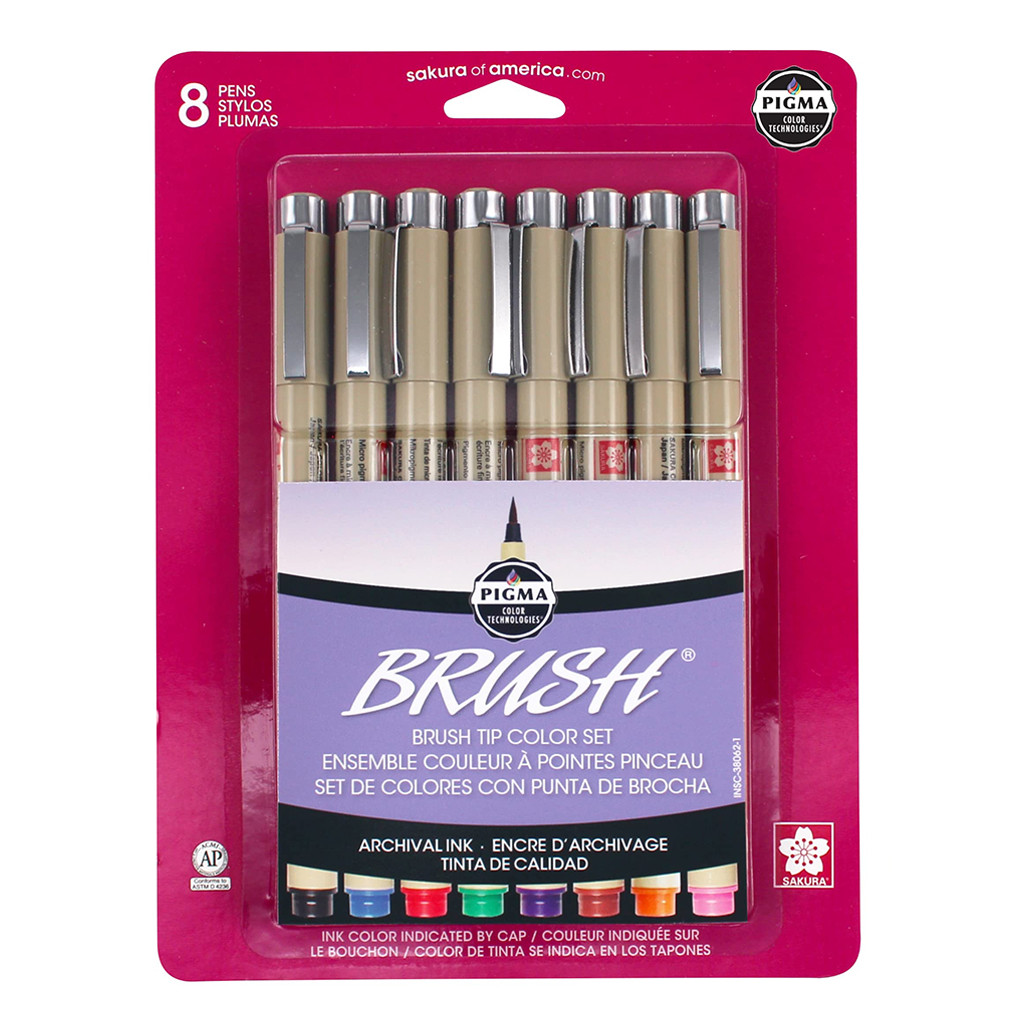 Sakura Pigma Brush Pen Set