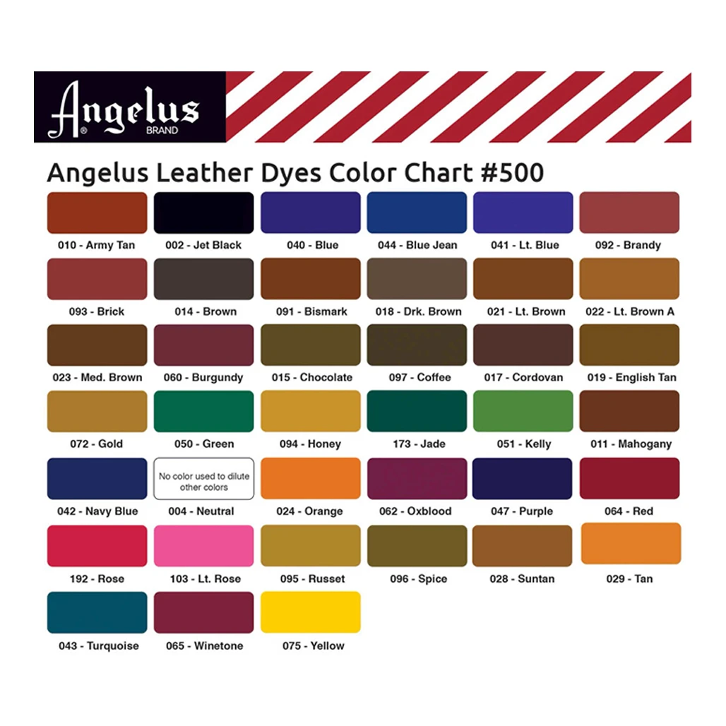 Angelus Leather Dyes