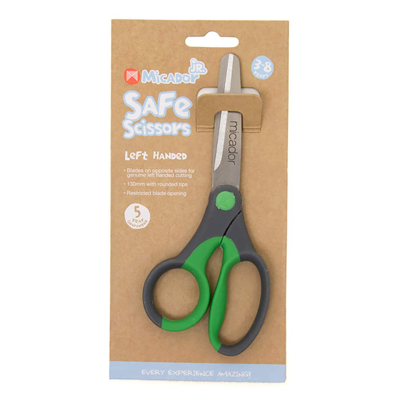 4 Pcs Safety Scissors, Kids, Blunt Tip, Right & Left Handed