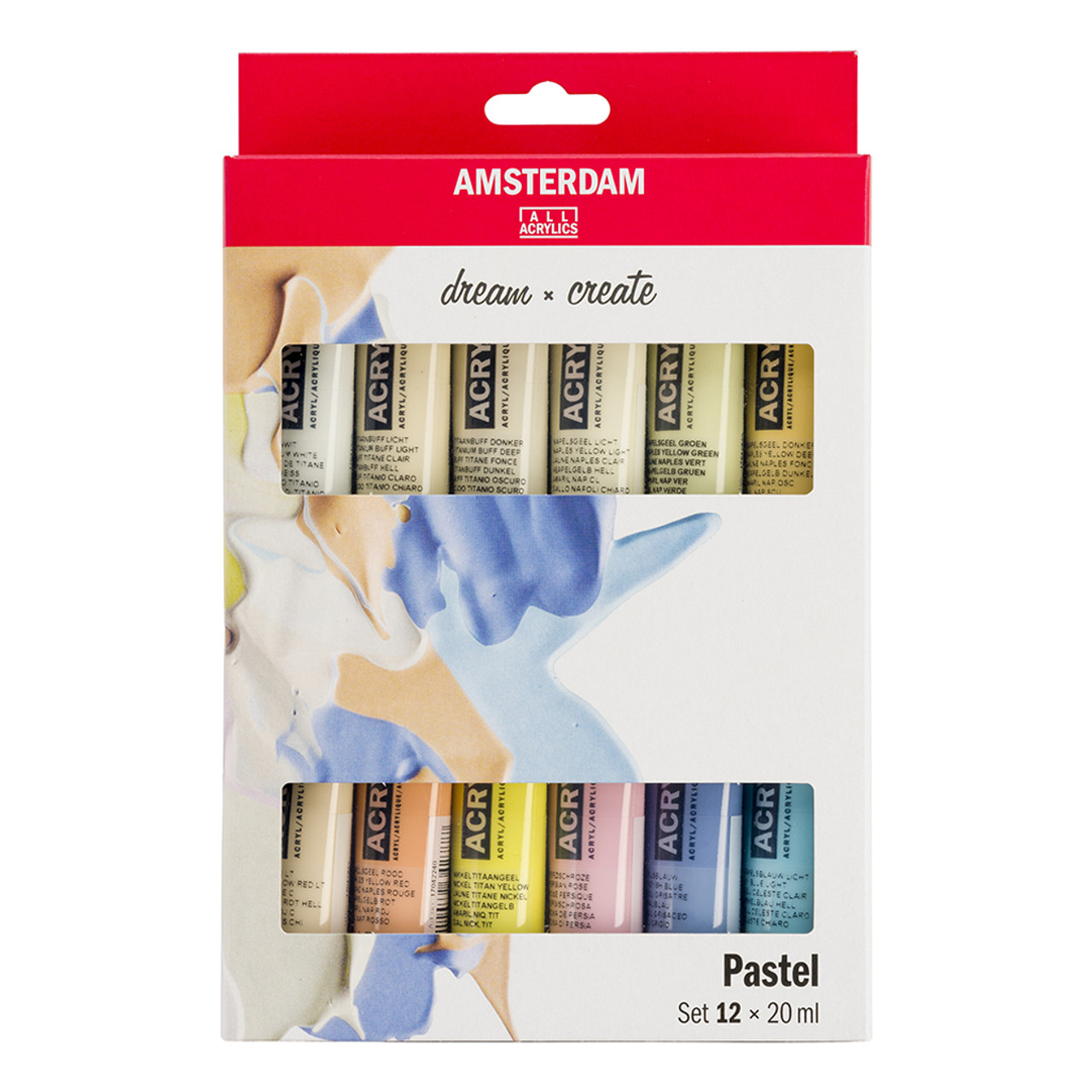 Amsterdam Standard Acrylic 20ml Pastels Set of 12