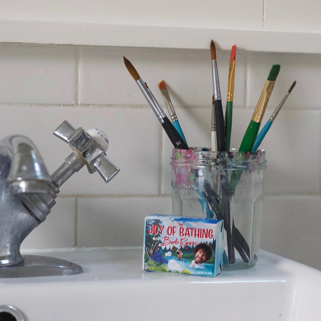 Unemployed Philosopher's Guild Bob Ross Joy Of Bathing Soap