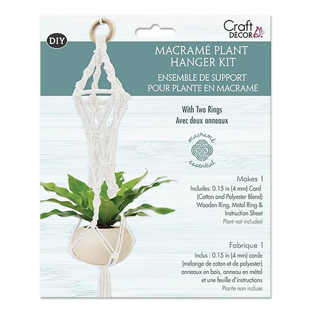 Multicraft DIY Macrame Plant Hanger Kit