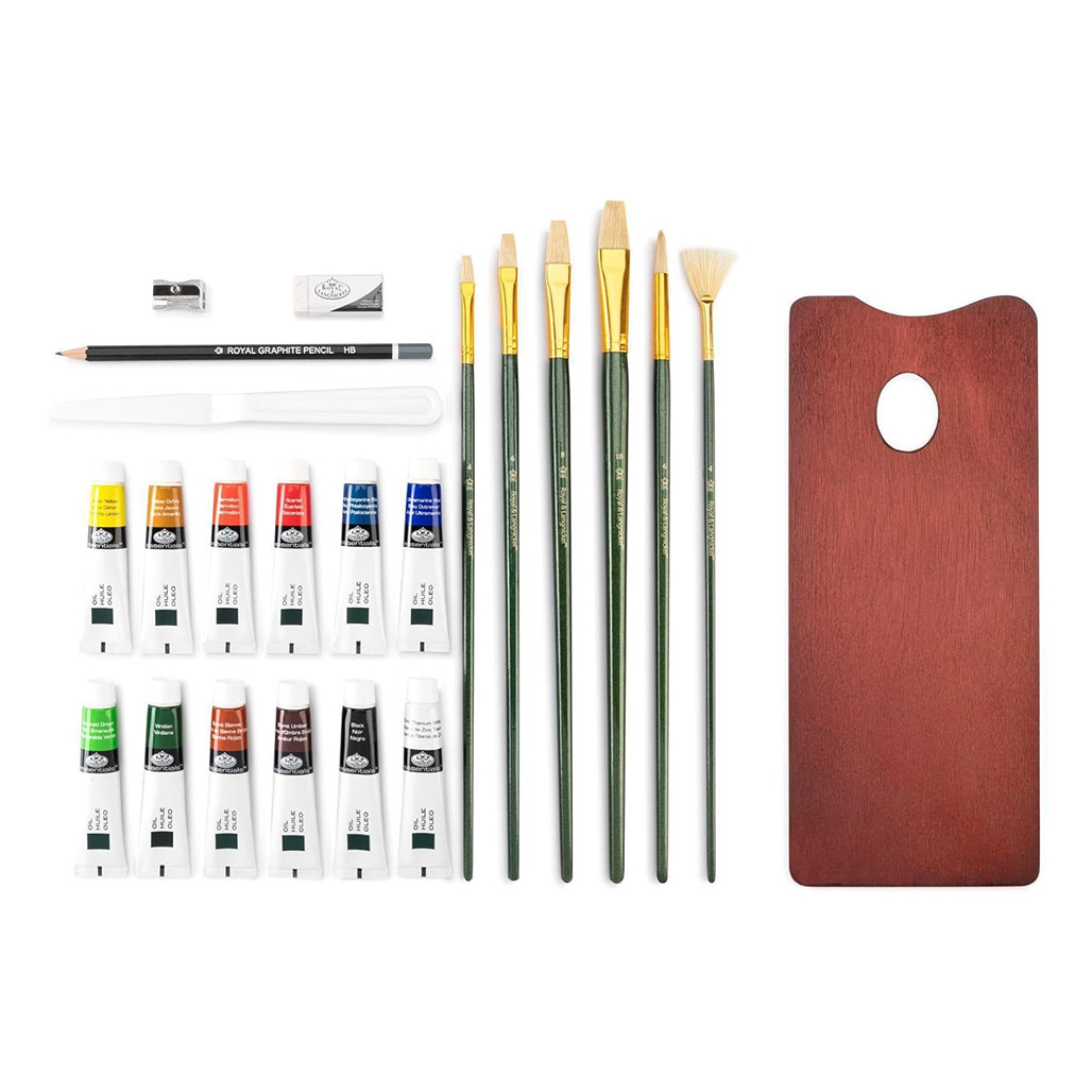 Royal & Langnickel Artist Premier Oil Painting Wooden Box Set