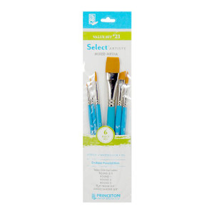 Princeton Brush Select Artiste Brush Value Set #20