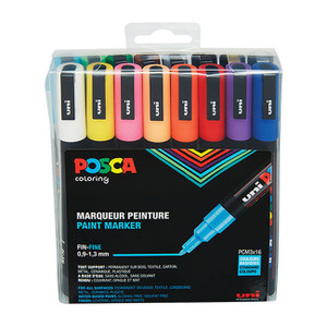 POSCA Paint Marker Medium 8 Color Set Mono Tone - Wet Paint Artists'  Materials and Framing