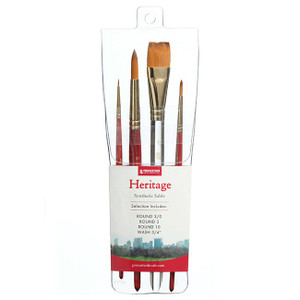 Princeton Best Synthetic Sable Watercolor and Acrylic Brush Round 8  (4050R-8)