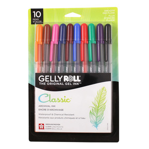 Sakura Gelly Roll Pens, Set of 5 Assorted Colors - Artist