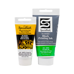 Speedball - Block Printing Ink - Water-Based - 2.5 oz. - Red - Sam