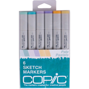Copic Sketch Marker 12-Color Set - Artist & Craftsman Supply