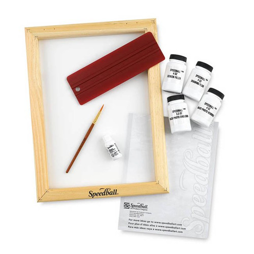 Speedball Fabric Screen Printing Tool Kit Artist & Craftsman Supply