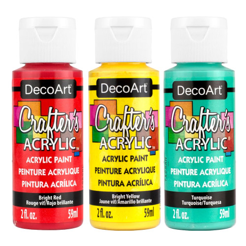 An image of DecoArt Crafter's Acrylics.