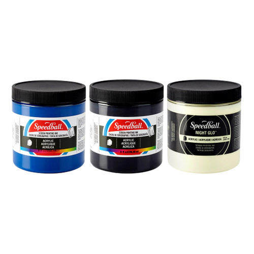 An image of Speedball Acrylic Screen Printing Inks.