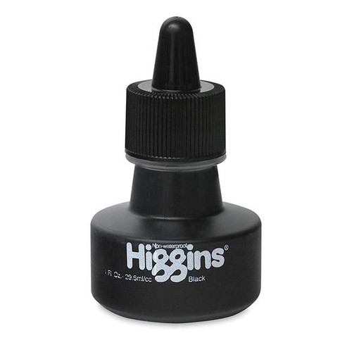 higgins black india ink emissivity