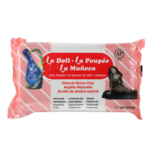 An image of Activa La Doll Natural Stone Air Dry Clay.