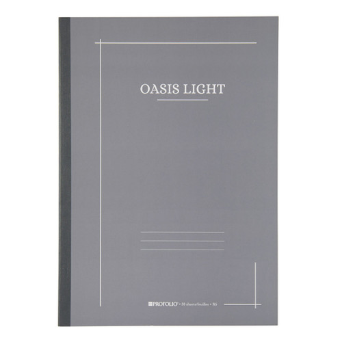 An image of a Itoya ProFolio Oasis Light Notebook. 