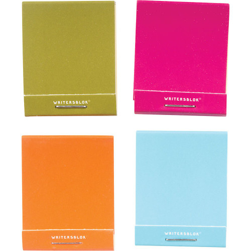 An image of Kikkerland Matchbox Sticky Notes, Set Of 4.