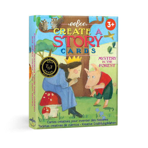An image of EeBoo Create A Story Cards, Mystery In The Forest.