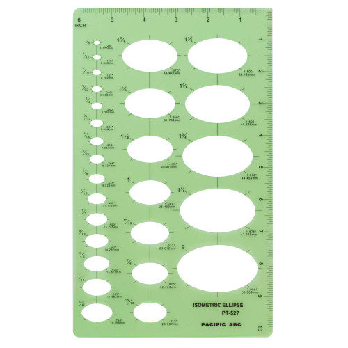 An Image of Pacific Arc Professional Circle Guide Template,