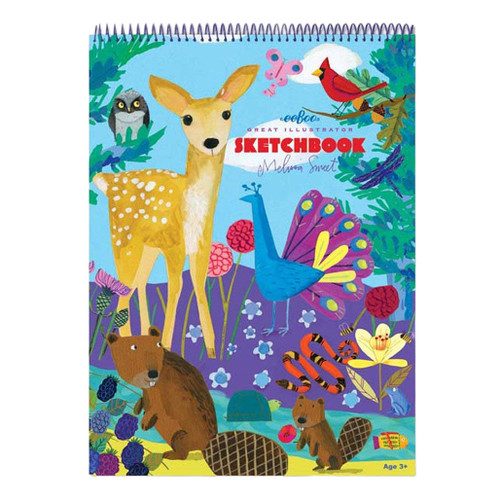 An image of an EeBoo Life On Earth Sketchbook.