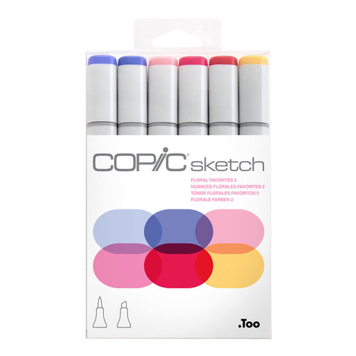 An Image of Copic Sketch Marker Perfect Primaries Set