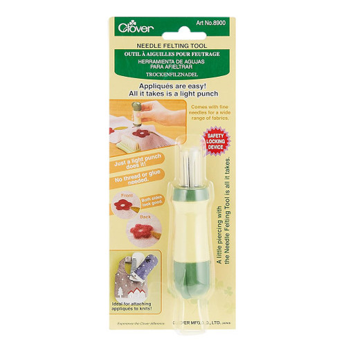 A third image of Clover Needle Felting Tool