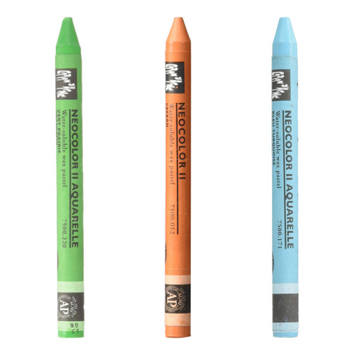 An image of Caran d'Ache Neocolor II Aquarelle Pastels.