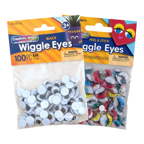 An image of Creativity Street Wiggle Eyes.