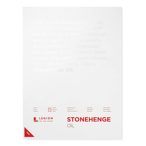An image of a Legion Stonehenge Oil Paper Pad.