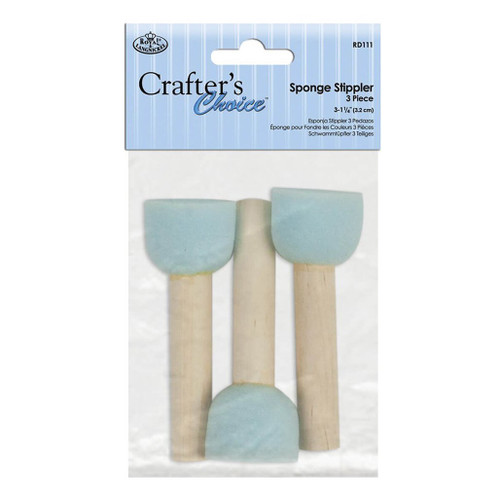 An image of a Royal & Langnickel Medium Sponge Stippler Set.