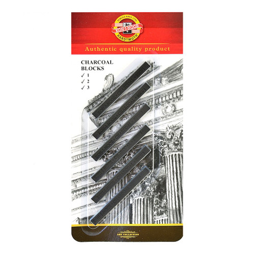 An image of a Koh-I-Noor Artist's Charcoal Block Set.