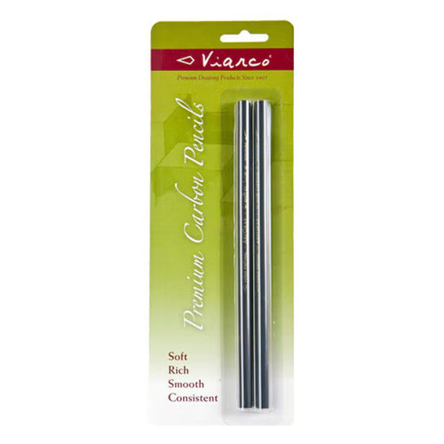 An image of Viarco ArtGraf Soft Carbon Pencils, 2 Pack.