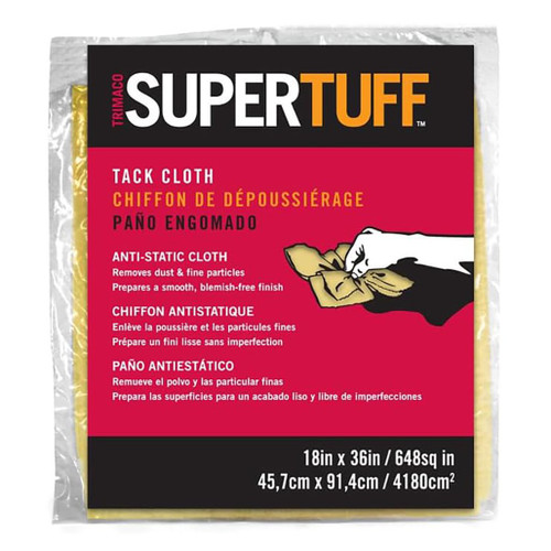 An image of a Trimaco SuperTuff Tack Cloth, 18" x 36".