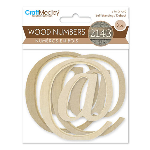 An image of Multicraft Standing Wood Symbols.