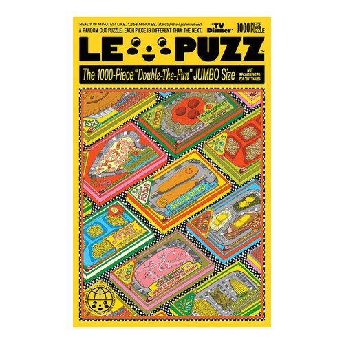 An image of a Le Puzz TV Dinner 1000-Piece Puzzle.