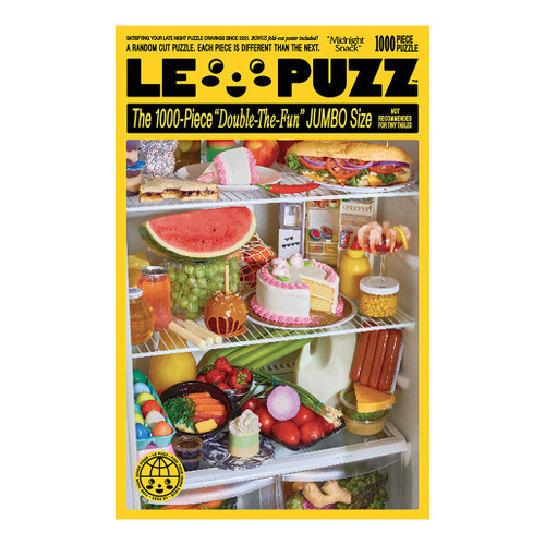 An image of a Le Puzz Midnight Snack 1000-Piece Puzzle.