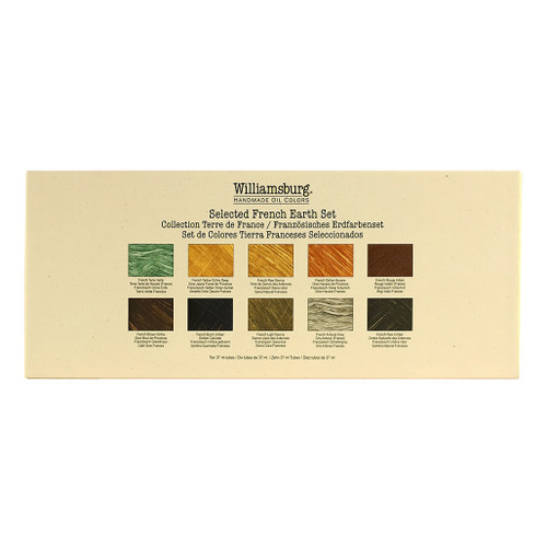 An image of a Williamsburg French Earth Oil Paint Set.