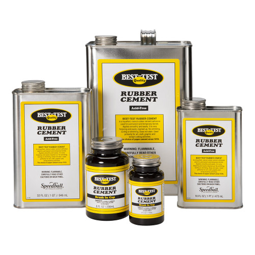 An image of Speedball Best-Test Rubber Cement. 